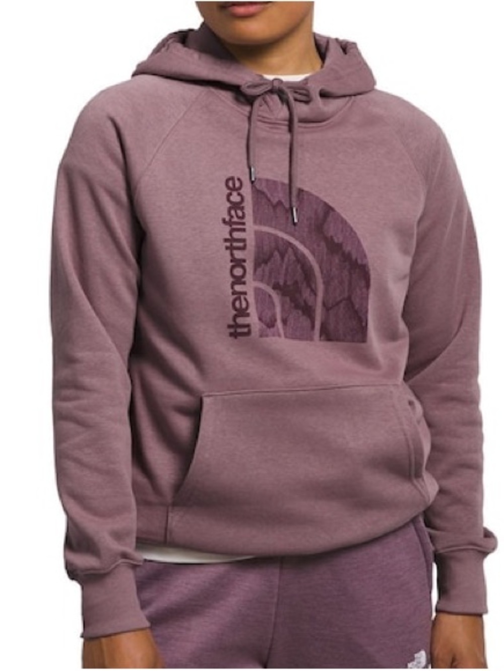 The North Face Women’s Hoodie Size Large in Purple